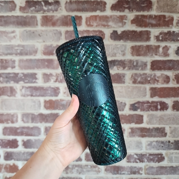 Starbucks Green Tumbler with Straw 24oz - Picture 6 of 6